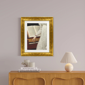 Cadre <span class=keywords><strong>photo</strong></span> <span class=keywords><strong>en</strong></span> bois de pin le plus vendu, style rétro simple avec option feuille d'or pour mariages et photos commémoratives - Product Image 3