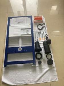 Tanque de inodoro oculto de diseño <span class=keywords><strong>universal</strong></span> mecanismo de doble descarga para cisterna oculta de inodoro colgado en la pared - Product Image 3