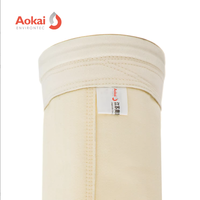 Sac filtrant en acrylique pour séchage d'agrégats, sac filtrant en feutre aiguilleté pour dépoussiéreur à jet pulsé