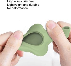 Étui <span class=keywords><strong>porte</strong></span>-clés en silicone pour <span class=keywords><strong>AirTag</strong></span>, coque de protection pour traceur GPS Apple <span class=keywords><strong>AirTag</strong></span>, support en silicone anti-perte avec anneau <span class=keywords><strong>porte</strong></span>-clés - Product Image 3