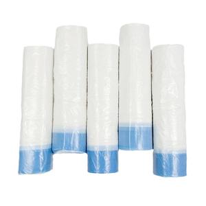 Bolsas de plástico comerciales con cordón de cierre de dos yuanes para necesidades diarias, gruesas, bolsas de basura domésticas con cierre automático para cocina - Product Image 5