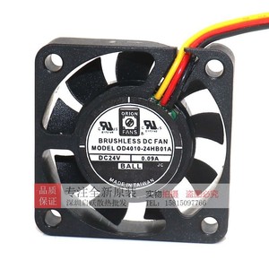 Ventilateur DC sans balais Orion 4010 24V 0.09A 3 fils à roulement à billes pour refroidissement - Product Image 2