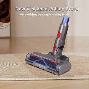 Tête d'<span class=keywords><strong>aspirateur</strong></span> <span class=keywords><strong>Motorhead</strong></span> avec LED compatible avec Dysons V7 V8 <span class=keywords><strong>V10</strong></span> V11 pour les tapis à poils bas et les sols durs Brosse motorisée - Product Image 2