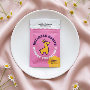 Sachet en aluminium à fermeture éclair trois côtés, qualité alimentaire, impression personnalisée, pour bonbons et suppléments vitaminiques - Product Image 1