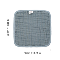 Lingettes pour bébé 100% coton pur, super douces, absorbantes, hypoallergéniques, serviette pour le visage des nourrissons, réutilisables, lingettes de bain pour nouveau-nés