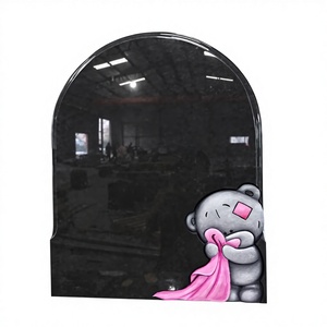 Lápida Conmemorativa de Granito Natural Pulido con Diseño Americano Tradicional para Cementerio - Product Image 2