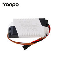 Alimentation électrique à LED variable, pilote 300ma, 1/24W, transformateur d'éclairage pour panneau lumineux, 110/220V