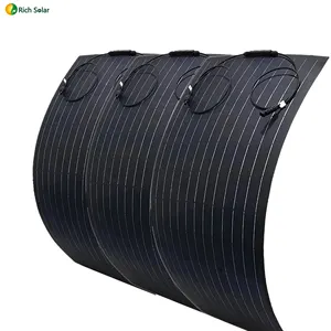 풍부한 고효율 선파워 하프 셀 etfe 모노 12v 100W 120w 300w 320w 275w 250w 130w 휴대용 RV 유연한 태양 전지 패널