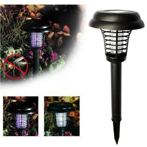 Lampe Solaire Anti-Moustiques IS à Choc Électrique, Éclairage de Jardin Extérieur à Fixation au Sol - Product Image 4