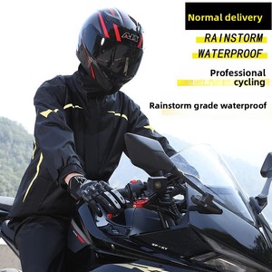 Impermeable y Transpirable, Chaqueta de Motociclista de Doble Capa para Hombres y Adultos, Impermeable y <span class=keywords><strong>Reflectante</strong></span> - Product Image 3