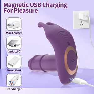 <b>Ring</b> Slipping& Vibrating Wearable Vibrator Remote Control Adult Sex Toy for Female - Product Image 3