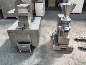 Équipement de traitement de fèves de cacao Moulin colloïdal Broyeur de graines de cacao Machine Beurre de cacao Faisant la rectifieuse - Product Image 2