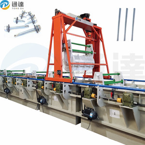 Ligne de placage de baril semi-automatique Machine de galvanoplastie de <span class=keywords><strong>zinc</strong></span> Machine de galvanoplastie de chrome pour le métal - Product Image 1