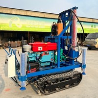 Machine de forage de puits d'eau portable de 200 m de profondeur, machine de forage de puits d'eau très vendue
