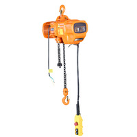 Nouvelle palan électrique à chaîne en acier de 3 tonnes, télécommandé, mobile, hauteur de levage de 3 m, couleur personnalisable, pour la construction et l'hôtellerie