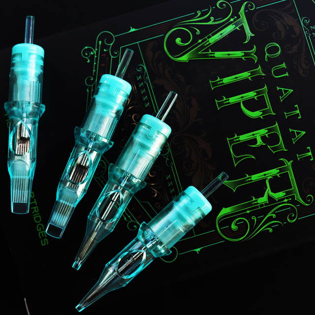 Viper Premium Quality Disposable Tattoo Membrane Cartridge 20-Piece Cartridge Box High Quality Cartridge for Carving