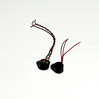Buzzer Magnetik Digital Klik Aktif SWT 12mm 1-2V DC 2kHz, Dapat Disesuaikan, Tahan Suhu Tinggi, Housing PPO, Alarm PCB