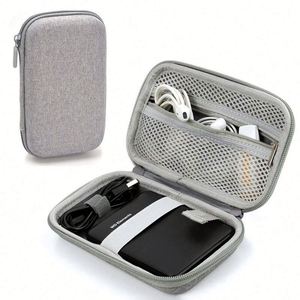 Sac de rangement pour câbles EVA |   Étui de voyage portable pour chargeur et câbles USB |   Logo personnalisé en gros - Product Image 1