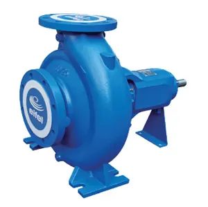 Pompe centrifuge d'aspiration d'extrémité à un étage série EK DIN24255/ISO9908 turbine en laiton standard alimentée en électricité