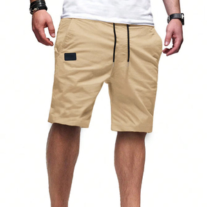 Pantalones cortos de playa de tela tejida de talla grande informales deportes de verano al por mayor pantalones cortos de hombre - Product Image 1