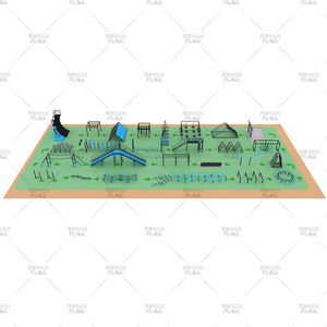 Topkidsplay adventure training équipement <span class=keywords><strong>spartan</strong></span> race ninja <span class=keywords><strong>course</strong></span> obstacles pour adultes - Product Image 1