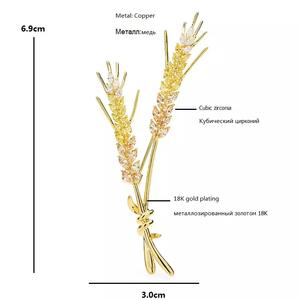 JY – broche <span class=keywords><strong>en</strong></span> or véritable avec réglage <span class=keywords><strong>en</strong></span> cuivre, bijoux <span class=keywords><strong>en</strong></span> Zircon, vente <span class=keywords><strong>en</strong></span> gros de nouveaux produits <span class=keywords><strong>en</strong></span> <span class=keywords><strong>novembre</strong></span> - Product Image 6