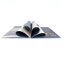 Impression personnalisée en usine de livrets de magazines entièrement colorés A5 A4, manuels d'instructions, catalogues, brochures de produits et de sociétés