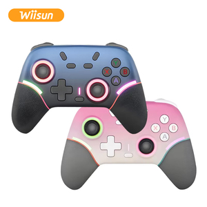 X9 무선 게임 패드 RGB 라이트 게임 컨트롤러 Android <span class=keywords><strong>IOS</strong></span> PC 멀티 플랫폼 조이스틱 지원 - Product Image 1