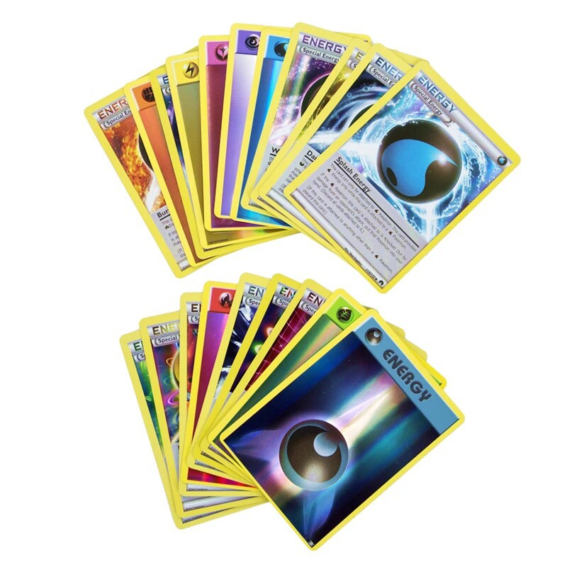 20 cartes énergétiques-version domestique-carte anglaise