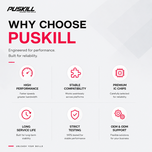 PUSKILL Fabrieks Prijs OEM ODM M.2 2280 NVMe PCIe 3.0 SSD Aangepaste Logo 3D NAND Solid State Drive Groothandel - Product Image 2