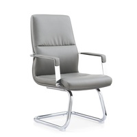 Fauteuil de bureau exécutif moderne en cuir, avec accoudoirs pivotants et roulettes – Confortable pour une utilisation prolongée, idéal pour l'étude, la maison et les réunions