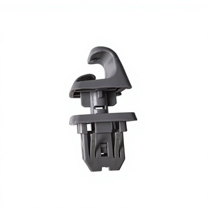 Clips para Visera Solar 7434833040B0 para Toyota Prado Highlander Camry, Nylon Gris Beige - Product Image 1
