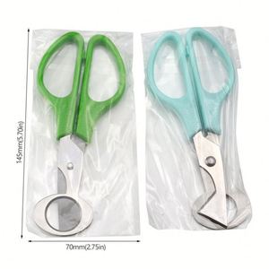Custom Logo Printed Quail Egg Scissor Bird Eggs Stainless Steel Blade Creative Cutter Opener <b>Kitchen</b> Clipper Egg <b>Shears</b> Tool - Product Image 2