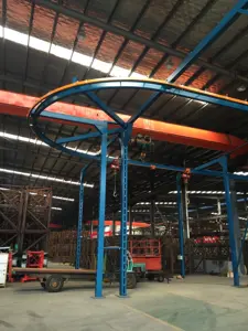 Grúa <span class=keywords><strong>Torre</strong></span> Autoerigible de Plataforma Plana con Capacidad de Carga de 10 Toneladas, Brazo de 70 m, PT7015.10, Conjunto Completo de Motor y Caja de Cambios - Product Image 5