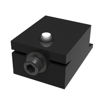 Bloc parallèle réglable et durable pour fixations et maintien de pièces CNC, ajustement multidirectionnel en angle et en hauteur