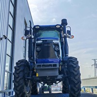 À vendre tracteur agricole 80HP avec pneus de gazon en option, certification COC, moteur YTO 90HP en option et FEL.