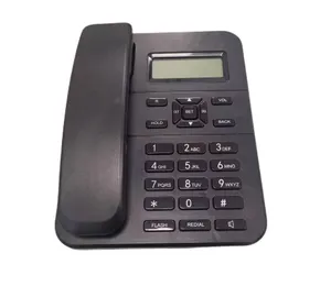 Teléfono de identificación de llamadas de escritorio con cable, teléfono de casa, teléfono de oficina, teléfono fijo, teléfono de oficina