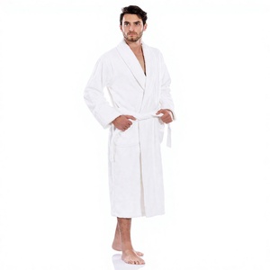 คุณภาพสูงที่ดีที่สุดราคา100% ตุรกีผ้าฝ้ายหรูหราโรงแรมเสื้อคลุมอาบน้ำ - Product Image 1