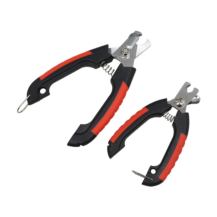 Best selling suppliers dog cat nail scissors OEM ODM black pet nail clippers cutter pet supplies