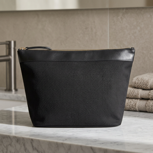 Fashion Cosmetic Bags & <b>Cases</b> with Zipper Closure Canvas Material for Convenient <b>Makeup</b> & Toiletries Storage - Product Image 2
