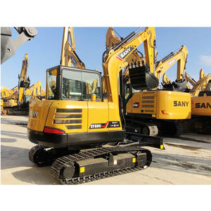 รถขุดมือสอง 6 ตัน ยี่ห้อซันย์ รุ่น SY60C สภาพดี ราคาถูก รถขุดจีนแท้ ยี่ห้อซันย์ 60 - Product Image 4