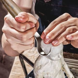 Outils de sculpture sur <span class=keywords><strong>bois</strong></span> ciseaux <span class=keywords><strong>à</strong></span> découper Kit de couteaux pour débutants - Product Image 6