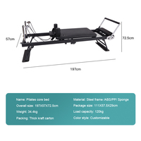ODM FAPRE Appareil de Reformer Commercial Pliable et Portable pour Studio et Rééducation