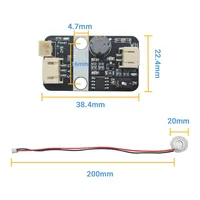 Modul Semprotan Pelembap Udara Ultrasonik yang Dapat Diprogram, Kompatibel untuk Lego Building Block Microbit ESP32 Buatan Daratan