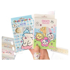 พลาสเตอร์ลาย<span class=keywords><strong>กา</strong></span>ร์ตูนน่ารัก พกพาสะดวก ลายลูกสุนัข บรรจุกล่อง ใช้ในบ้าน ระบายอากาศได้ดี สติ๊กเกอร์ตกแต่งสำหรับเด็ก ทำความสะอาดและฆ่าเชื้อ - Product Image 1
