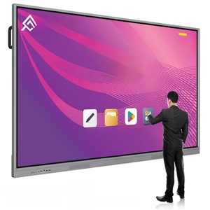 65 75 86 100 110 Inch Digital Classroom Interact Display Touch Screen Flat Panel Interactive Whiteboard Smart <b>Board</b> - Product Image 1