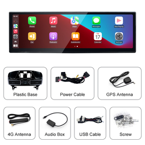 หน้าจอสัมผัสขนาดใหญ่ 14.9 นิ้ว ความละเอียด 2K 2560x720P เครื่องเล่นสเตอริโอติดรถยนต์พร้อมระบบนำทาง GPS และ DSP รับประกัน 1 ปี สำหรับรถยนต์ Mercedes Benz GLE GLS ปี 2015-2019 - Product Image 6