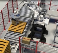 Machine de palettisation robotisée automatique