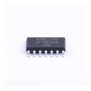 วงจรรวม <span class=keywords><strong>ATTINY24A</strong></span>-SSU ชิ้นส่วนอิเล็กทรอนิกส์ของแท้บริการรายชื่อบริษัทจัดหาจุดโรงงาน - Product Image 1