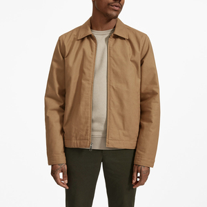 Chaqueta Acolchada de Algodón con Forro de Lona, Cierre de Cremallera de Dos Lados, Chaqueta Vintage <span class=keywords><strong>para</strong></span> <span class=keywords><strong>Hombre</strong></span> de Alta Calidad a Precio Económico - Product Image 1